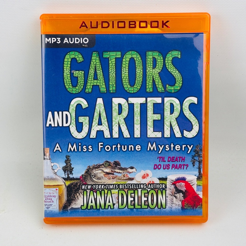 Gators and Garters Miss Fortune Series Mystery Audiobook Jana DeLeon MP3 CD